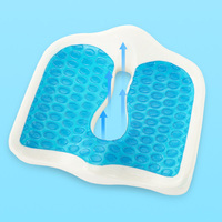 Ergonomique Conducteurs Courts Gel Froid Améliorées Mémoire De Hanche En Mousse De Refroidissement coussin de Siège De Coccyx Coussins