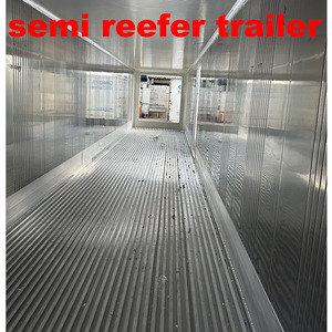 Remorques frigorifiques utilitaires pour le transport d'aliments surgelés à vendre, petites unités tracteur-semi-remorques frigorifiques d'occasion, congélateurs Thermoking - Product Image 2