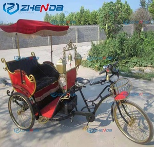 ZD-SC41 Carrosse à chevaux traditionnel à 3 roues pour la réception et les visites touristiques, idéal pour les banquets et les excursions - Product Image 4