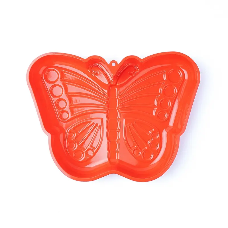 Grand moule à gâteau en Silicone en forme de papillon 3D, amovible, simple et mignon, ustensiles de cuisson pour gâteaux en Mousse