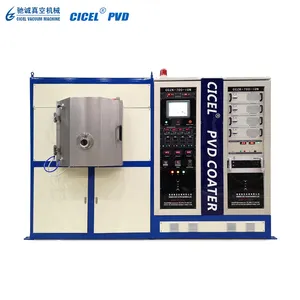 CICEL Stainless Steel Mini PVD Gold Vacuum Chrome Coating Machine