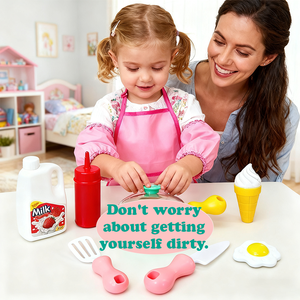 Kids Pretend Cooking <strong>Set</strong> with Electronic Induction Stove Chef <strong>Theme</strong> Plastic <strong>Kitchen</strong> Sink Role Play Toys - Product Image 6