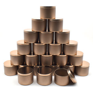 Barattoli in Latta da 2oz 4oz 6oz 8oz 10oz 16oz <span class=keywords><strong>per</strong></span> <span class=keywords><strong>Candele</strong></span> con Coperchio Scatola in Latta con Logo Personalizzato di Fabbrica <span class=keywords><strong>Contenitori</strong></span> Nero Opaco Barattoli in Metallo <span class=keywords><strong>per</strong></span> <span class=keywords><strong>Candele</strong></span> - Product Image 2