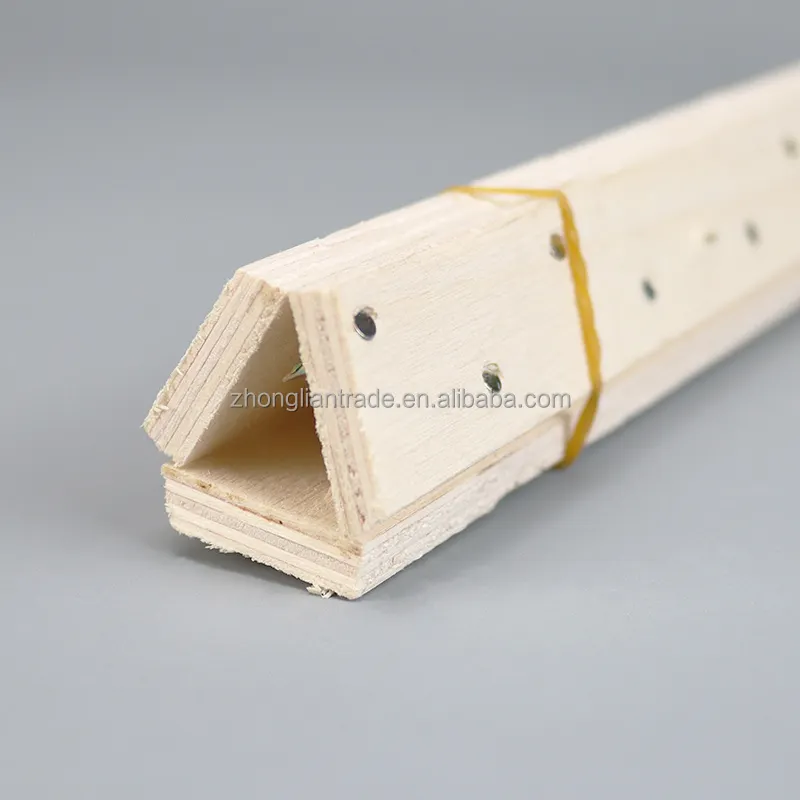 Lantai kayu/beton menggunakan karpet Gripper Rod lantai Aksesori karpet Tack Strip instalasi karpet