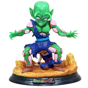 Set de Figuras de Artes Marciales de Anime Japonés, 12 cm, Discípulos de la Escuela de Tortugas, Estatuas de PVC con Efectos de Energía, <span class=keywords><strong>Goku</strong></span> Piccolo Coleccionable - Product Image 1
