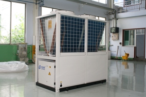 Refroidisseur d'eau industriel OEM 60 kW-480 kW avec ventilateur de condenseur axial et moteur, refroidisseur à spirale refroidi par air pour centres commerciaux et bâtiments commerciaux - Product Image 6