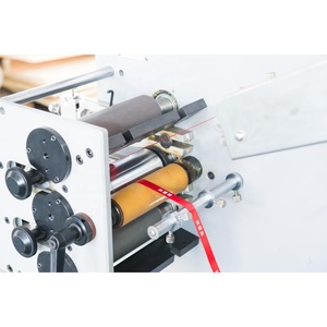 Impresora de etiquetas automática, máquina de impresión de etiquetas flexográficas, <span class=keywords><strong>Flexo</strong></span>, para cinta de satén, nailon, tafetán - Product Image 5