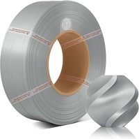 Filamen Isi Ulang PETG HF Bambu 1.75mm Kecepatan Tinggi Mudah Dicetak Tekstur Halus Ramah Lingkungan RFID Seri X1 P1 A1 1KG