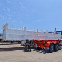 CIMC LINYU Clôture Camion à benne basculante Semi remorque pour le transport de légumes et de fruits