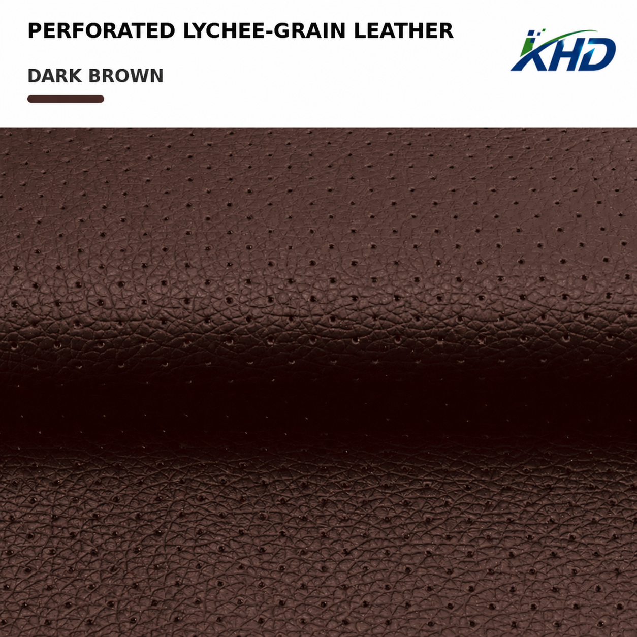 Dark Brown Litchi Grain (By Roll 45m*13.7cm)