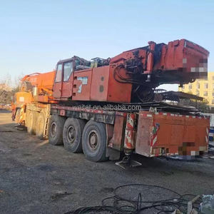 משומש 1992 שנה Liebherr <span class=keywords><strong>160</strong></span> טון זרוע 5 חלקים זרוע ראשית 50 מ' עם מנוף זרועות עזר - Product Image 2