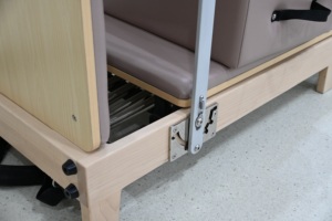 Oak <b>Foldable</b> Adjustable Reformer Multifunctional Home Fitness Equipment, Portable & for Yoga ARF01-X Solid Wood <b>Foldable</b> Frame D - Product Image 2