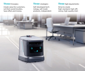 Robot de nettoyage industriel autonome avec contrôle par application, recharge automatique, machine à récurer 5000 pieds carrés, balayeuse intelligente IA pour entrepôt - Product Image 4