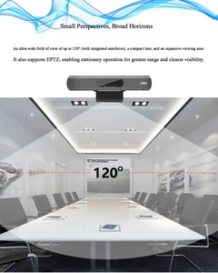 Caméras de Conférence 4K OEM ODM Direct Usine, Webcam USB Grand Angle 120° avec Cadrage Automatique IA, 2 Micros USB 3.0 pour Réunions et Diffusion en Direct - Product Image 4
