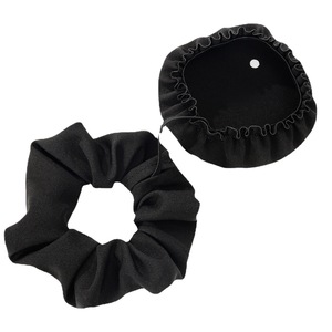 Ensemble de couvre-gobelets noirs élastiques avec support pour paille, résistant à l'eau, style décontracté, pour accessoires de boisson - Product Image 3