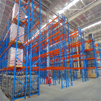 Estantería de Almacenamiento Ajustable de Acero con Superficie con Recubrimiento en Polvo para Supermercados y Almacenes