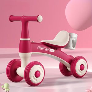 <span class=keywords><strong>Coche</strong></span> de Paseo para Bebés y Niños Pequeños con Cuatro Ruedas, Música y Luces, Bicicleta de Equilibrio sin Pedales para Niños, Fabricación OEM - Product Image 2