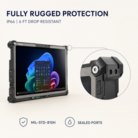 Tableta Robusta Getac F120 con Windows, Pantalla de 12.2 Pulgadas, Procesador Intel Core Ultra, IP66 para Trabajo Industrial en Exteriores