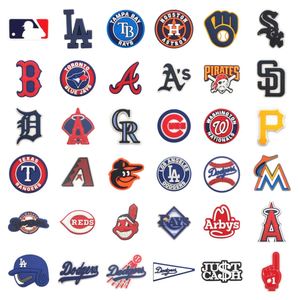 Cheap Baseball Sports <span class=keywords><strong>Shoe</strong></span> Encantos Decorações Tamancos Encantos PVC Sapatos Acessório Houston Sapatos Ornamento Venda Quente - Product Image 1