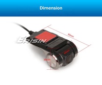 Caméra DVR USB Erisin ES650K 1080P avec vision nocturne Starlight et assistance au conducteur pour autoradio
