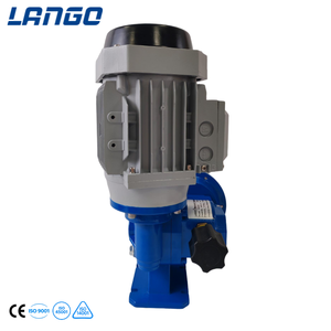 Bomba dosificadora de diafragma mecánica de ácido solvente GX400 con reductor de velocidad de engranaje helicoidal de diafragma de PTFE para <span class=keywords><strong>tratamiento</strong></span> de agua - Product Image 2