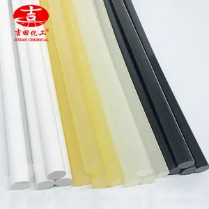 eco JITIAN brands transparent polypropylene 11mm eva hotmelt adhesive tube gun 7mm hot melt glue stick