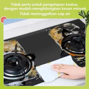 Paquete de 3 paquetes de 240 toallitas de cocina de tela no tejida, papel de cocina, stock de almacén en Tailandia - Product Image 2