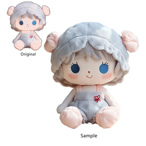 Muñeco de Peluche Personalizado Súper Suave con Relleno de Algodón PP y Forro de Malla - Crea Tu Propio Disfraz, Talla Personalizable - Product Image 1