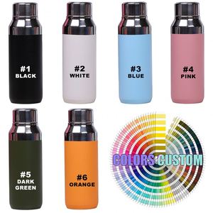 Bouteille d'eau isotherme en acier inoxydable de 400 ml avec logo personnalisé, double paroi sous vide, tasse thermique pour vente en gros - Product Image 2