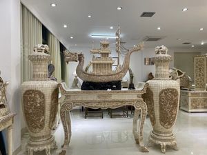 Jarrones <span class=keywords><strong>de</strong></span> dragón <span class=keywords><strong>de</strong></span> hueso chino, colección <span class=keywords><strong>de</strong></span> jarrones <span class=keywords><strong>de</strong></span> elefante <span class=keywords><strong>de</strong></span> hueso, figuras <span class=keywords><strong>de</strong></span> marfil, estatua <span class=keywords><strong>de</strong></span> guerrero <span class=keywords><strong>de</strong></span> hueso - Product Image 2