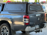 Aluminum Pickup Hardtop Canopy with Side Window for Mitsubishi L200 Triton 2019-2026 Double Cab Waterproof Lockable
