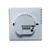 Termostato de Aire Acondicionado Central, Controlador de Ventilador de Ahorro de Energía con Temporizador, Función de Programación Semanal, Pantalla LCD