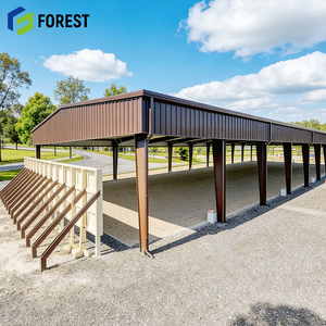 Sandwich Panel Wall Steel Structure Workshop Energy Efficient Recyclable Low Maintenance Multi Story Office Building - Product Image 1