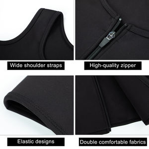 Women Trans FTM Breathable Slim Fit Binder Para Mujer Zip up Elastic Compression Bra Lesbian Chest Binder <strong>Tomboy</strong> - Product Image 5