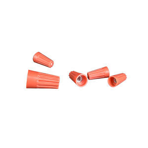 Embout de câblage en spirale Junlian Electronics P1 P2 P3 P4 P6 Orange, borne fermée en PVC pour usage en ingénierie électrique - Product Image 4