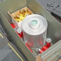 Boîte de gel de silice déshydratant solide non toxique réutilisable, absorbant l'humidité, avec billes orange indiquant l'humidité, pour produits chimiques ménagers