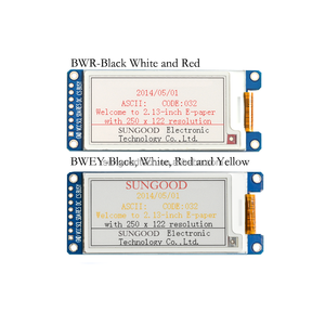 2.13 Inch <strong>E</strong>-<strong>Paper</strong> Ink <strong>Screen</strong> Module 122*250 Resolution <strong>E</strong>-<strong>Paper</strong> Ink <strong>Screen</strong> SSD1680 Driver SPI Interface 8 Pin New - Product Image 2