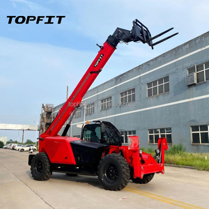 Cargadora de Ruedas Compacta TOPFIT con Motor Diésel y Capacidad de Cucharón de 1.5m para Transporte Agrícola, Telehandler, Montacargas - Product Image 1