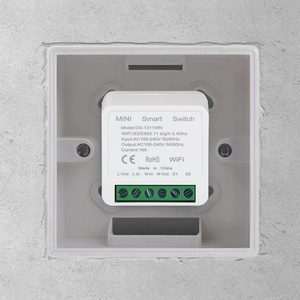 Tuya Wifi + RF Mini DIY Thông Minh Chuyển Đổi 2 Cách Điều Khiển Nhà Thông Minh 16A Mô-đun Tự Động Hóa Thông Qua Alexa Google Nhà Alice Cuộc Sống Thông Minh - Product Image 3