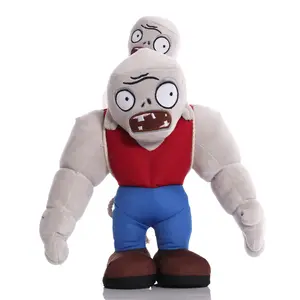 30cm Zombies Plush toys soft stuffed cartoon Doll toys Gargantuar zombies gifts for kids