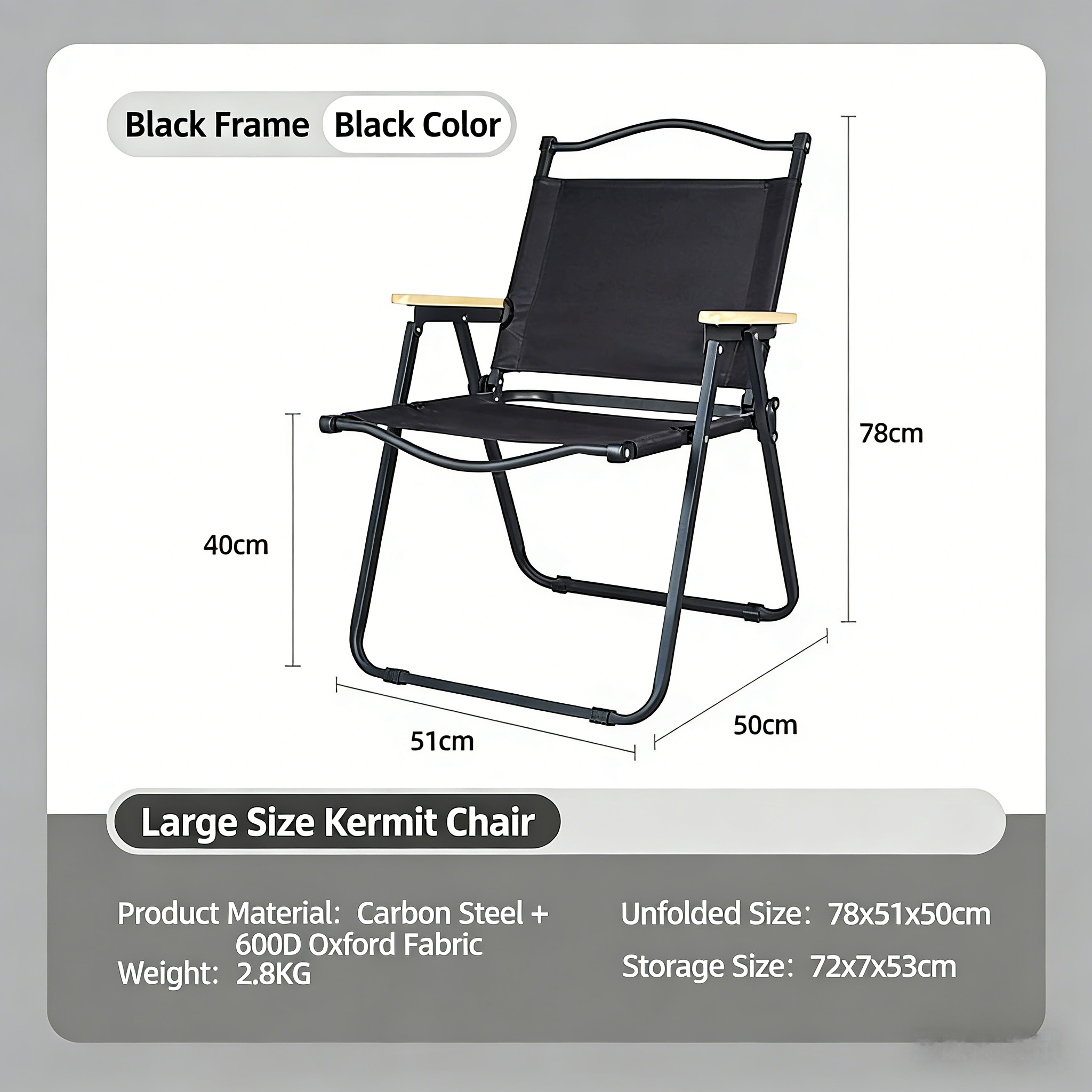 Tubo negro - Tela negra - Talla grande