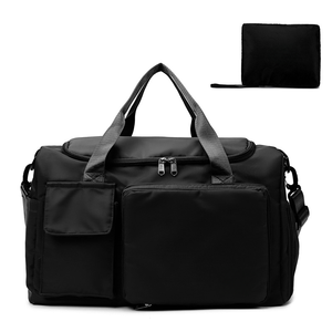 Sac de yoga grande capacité avec séparation sec-humide, sac de voyage pour courts séjours et déplacements professionnels, sac de cabine pliable - Product Image 3