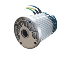 Motor DC Tanpa Sikat Magnet Permanen 72V 3000W Gelombang Persegi untuk Kendaraan Listrik Becak Kargo Sepeda Motor Roda Tiga Perahu Sepeda Listrik