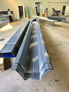 <span class=keywords><strong>Gouttière</strong></span> en <span class=keywords><strong>plastique</strong></span> de toiture de pluie de fibre de verre de FRP pour la serre chaude - Product Image 6