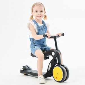 Nuevo Scooter 5 en 1 para Niños 2023, Bicicleta de Equilibrio con 3 Ruedas, Plegable y Ajustable para Niños de 2 a 6 Años - Product Image 3