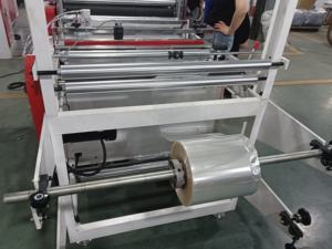 High Speed 240 pcs/min Heiß siegel Heiß schneiden Kunststoff OPP BOPP DPP LDPE HDPE Seiten versiegelung maschine - Product Image 2