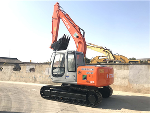 Miniexcavadora usada de 6 toneladas Hitachi Ex120 ZX120 ZX60 ZX70 ZX200 ZX450, alta calidad, bajas horas de trabajo, a la venta - Product Image 4