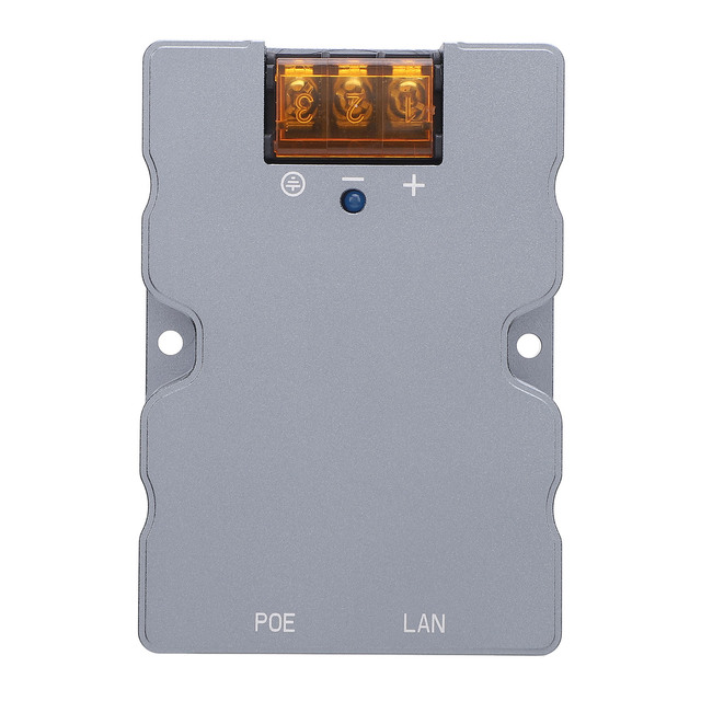 GigE Passive PoE Injector 48-57V 6A 320W High Power PoE Gigabit Ethernet Injector Compatible 10Mb/s 100Mb/s 1000Mb/s for High Pe