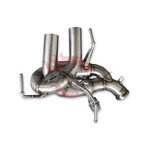ท่อไอเสียสแตนเลส Vortex Valvetronic สำหรับ Ferrari F12 Berlinetta พร้อมวาล์วควบคุมเสียงแบบ Quad Pipe - Product Image 5
