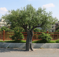 Arbre de lune géant décoratif personnalisé pour le Ramadan, grands arbres artificiels de Moringa et de Magnolia, faux olivier artificiel